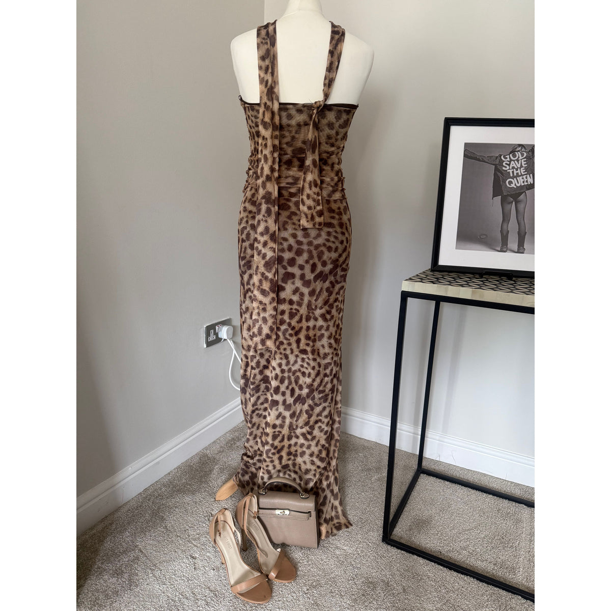 Zara Leopard Print Co-Ord Size UK 8