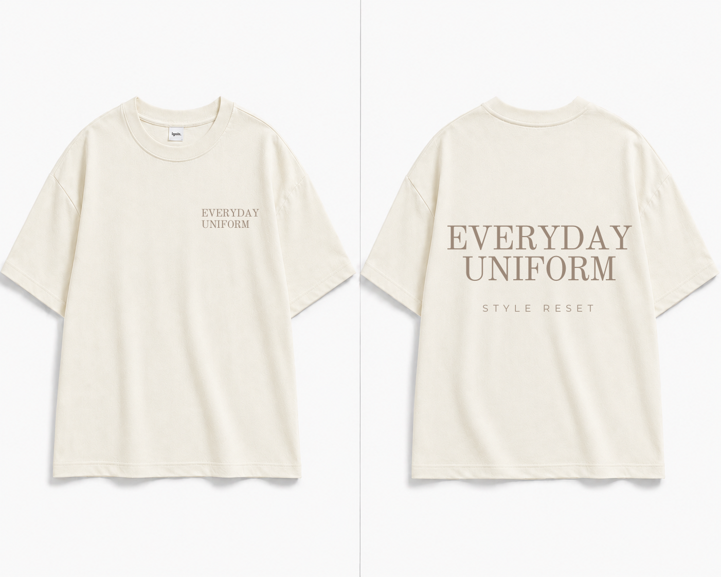 Everyday Uniform Classic Fit T-Shirt - Available in 3 colours