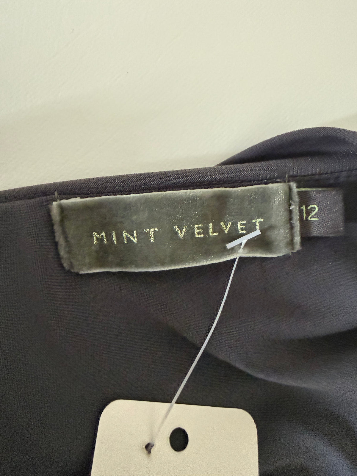 Mint Velvet Grey Bodycon Bandage Dress Size 12