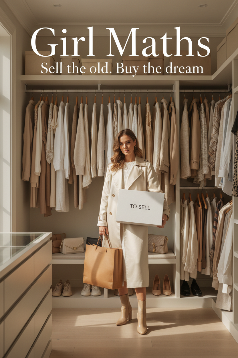 Girl Maths: Why Selling Your Clothes Makes Perfect Sense
