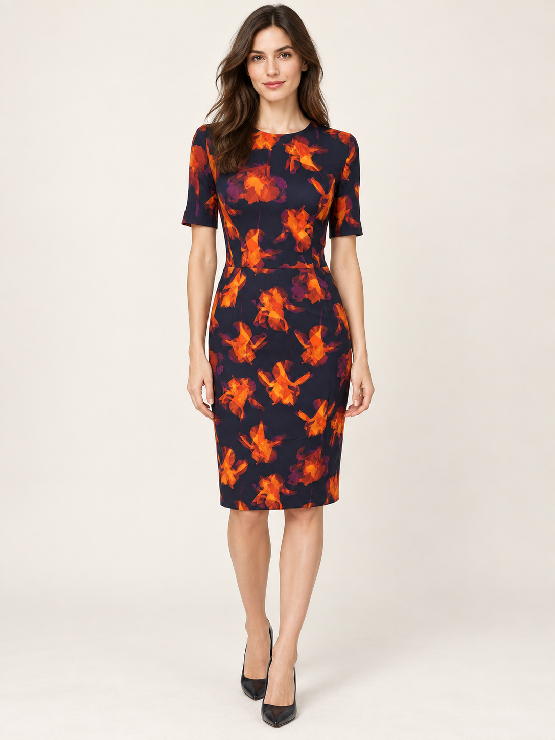 PAUL SMITH Black Label Abstract Dress Size 38 / UK6