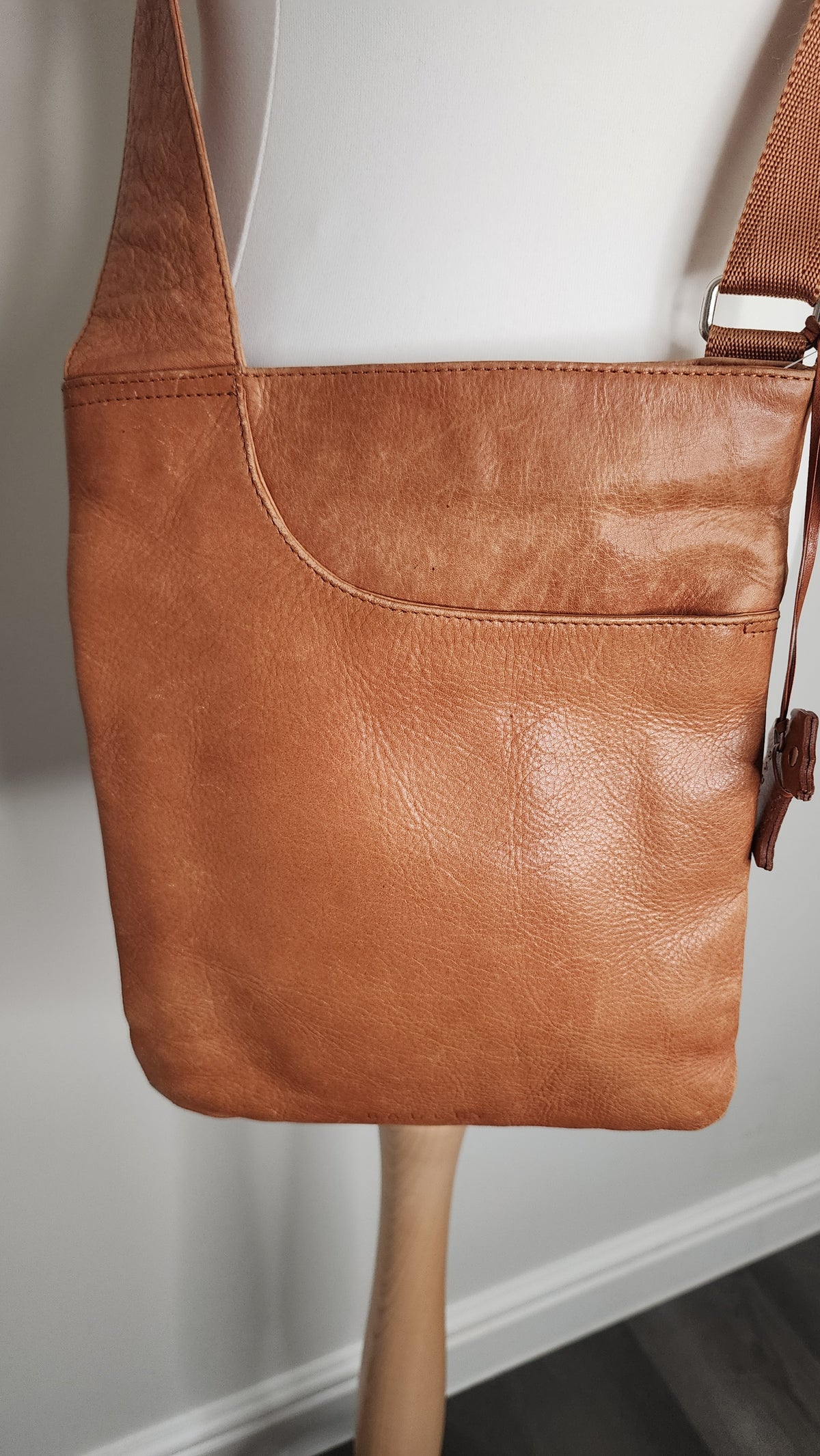 Radley London Tan Leather Crossbody Bag
