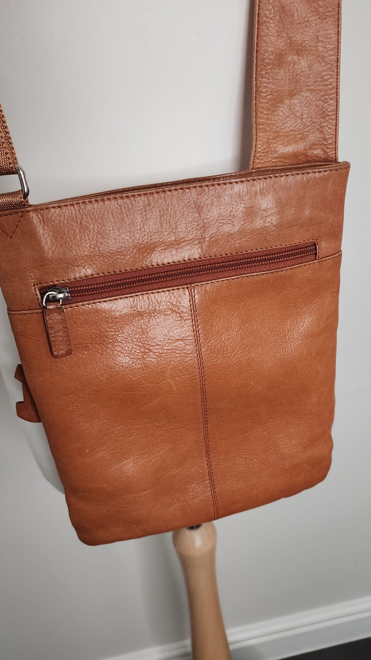 Radley London Tan Leather Crossbody Bag