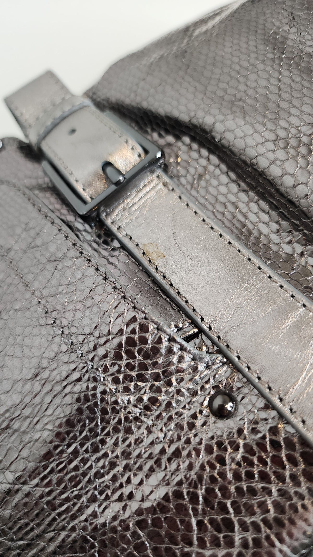 Botkier Vintage Clyde Silver Hobo Bag