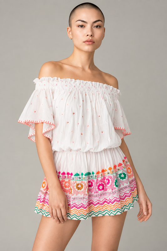 Miss June Beach Cover Up One Size