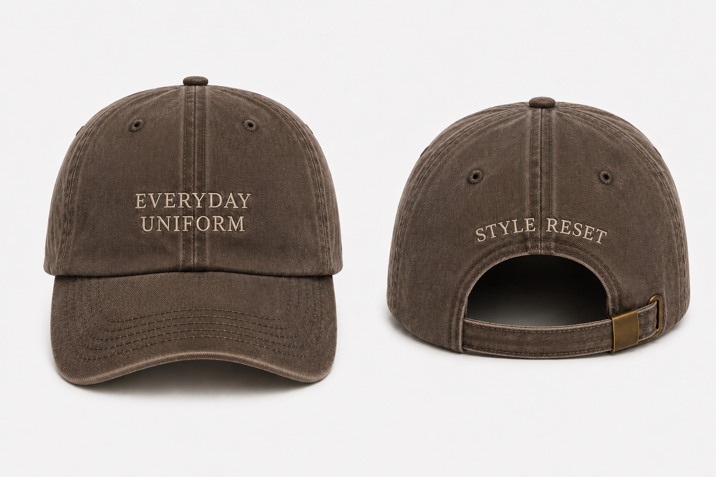 Everyday Uniform Baseball Cap - Available in 4 colours