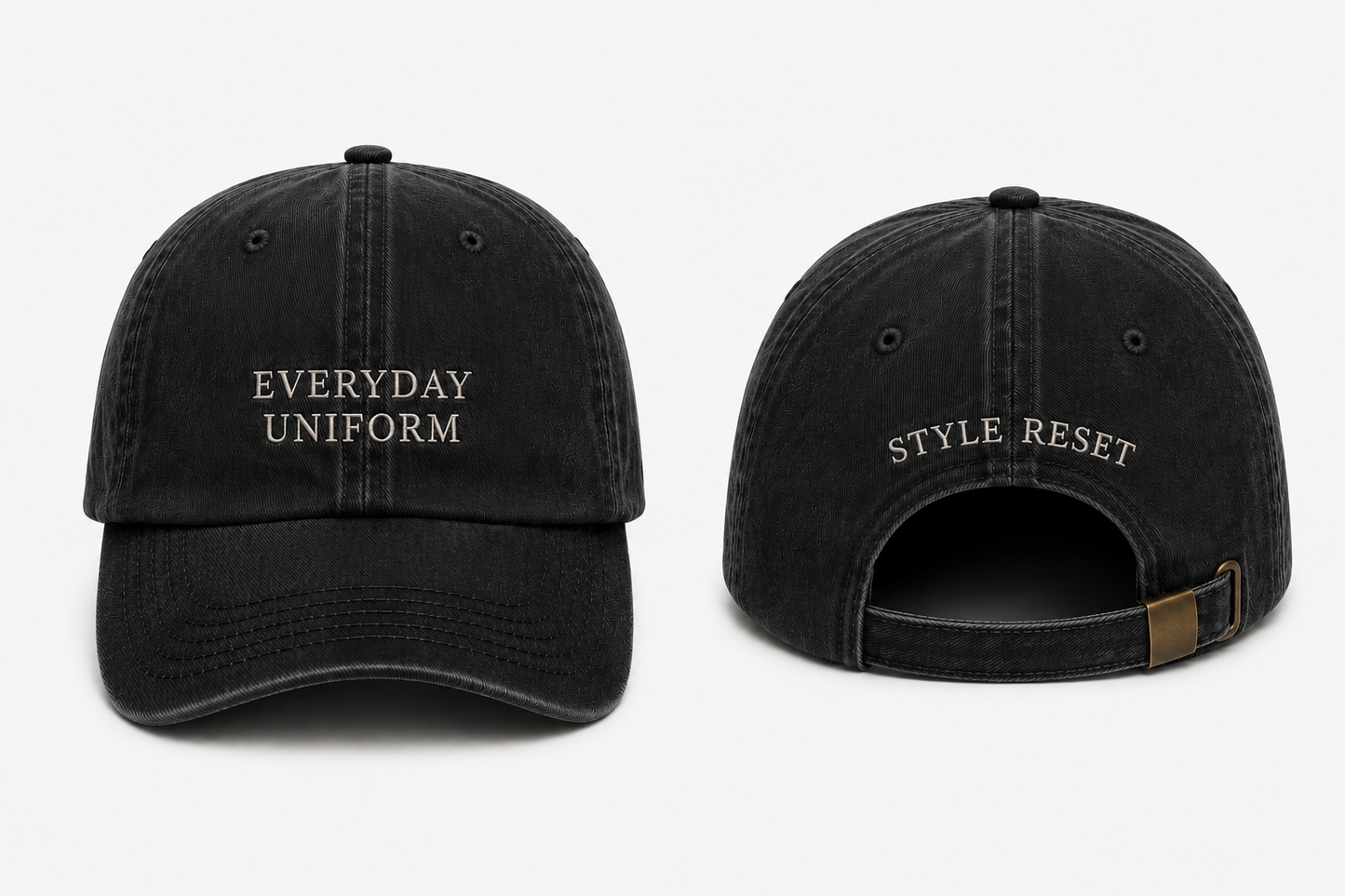 Everyday Uniform Baseball Cap - Available in 4 colours