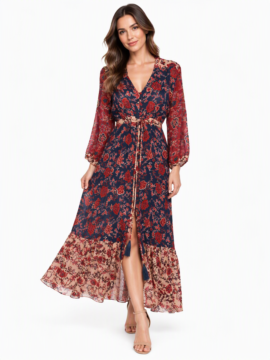 Miss June Paris Louise Maxi Dress One Size