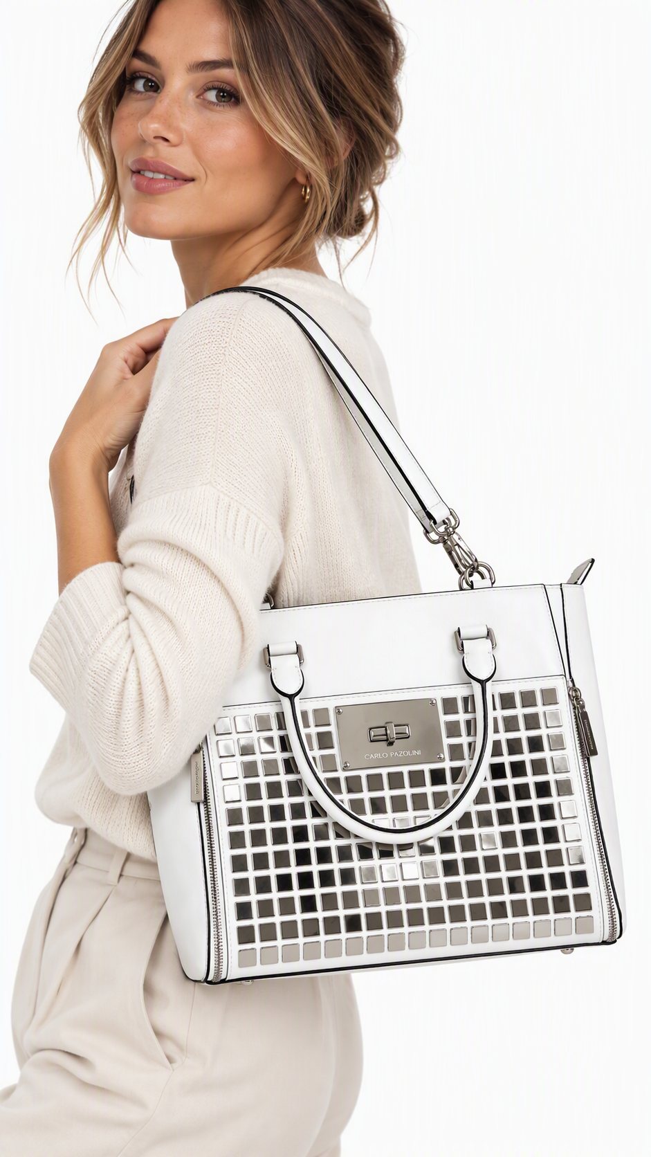 Michael Kors Natalia Tile Tote Bag