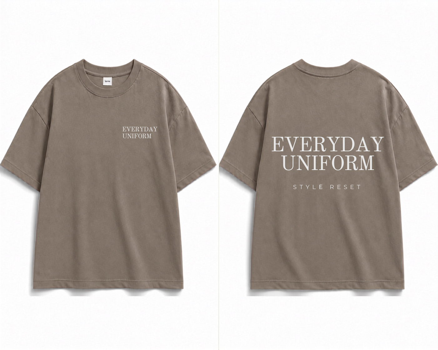 Everyday Uniform Classic Fit T-Shirt - Available in 3 colours