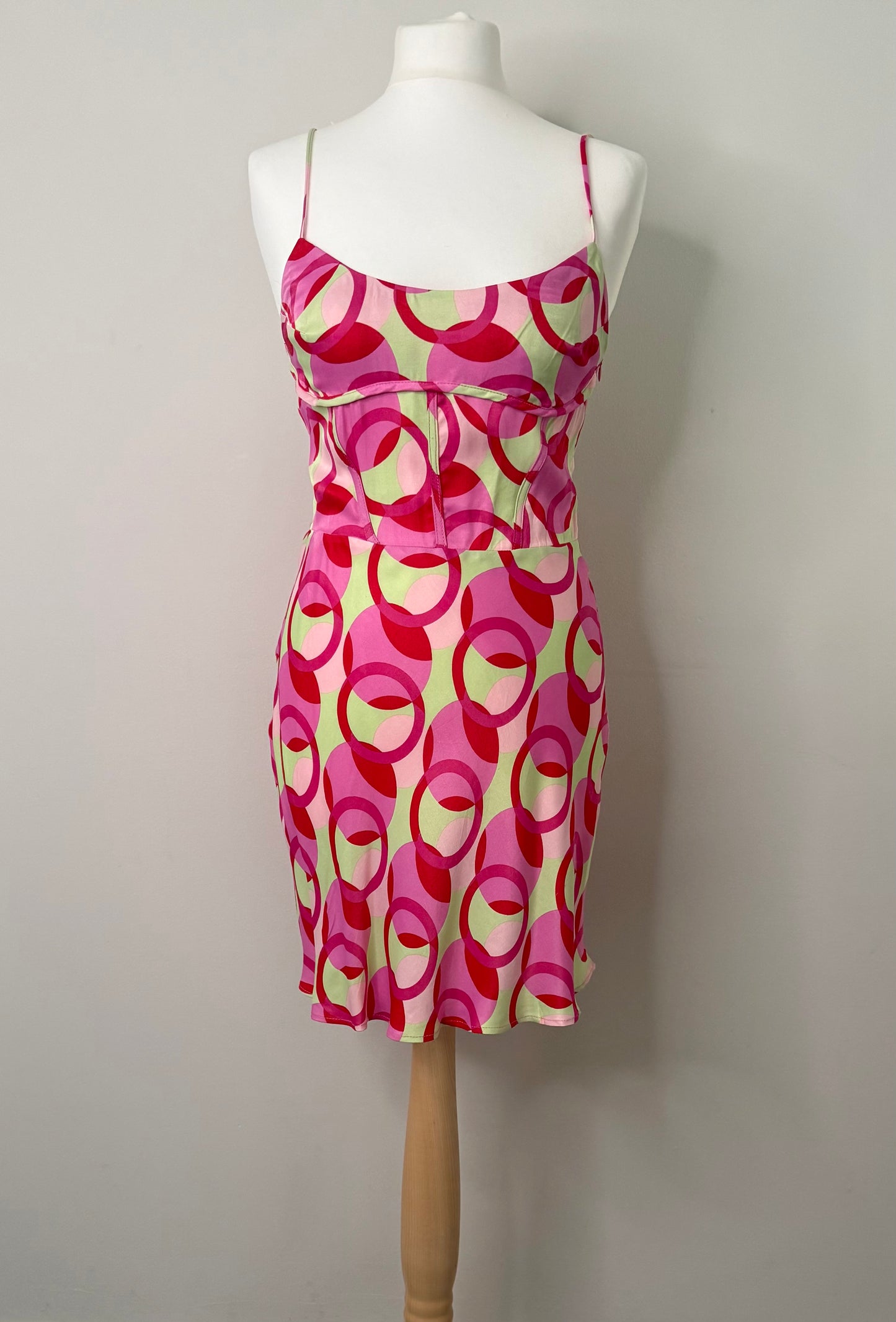 Zara Colour Block Mini Dress Size S