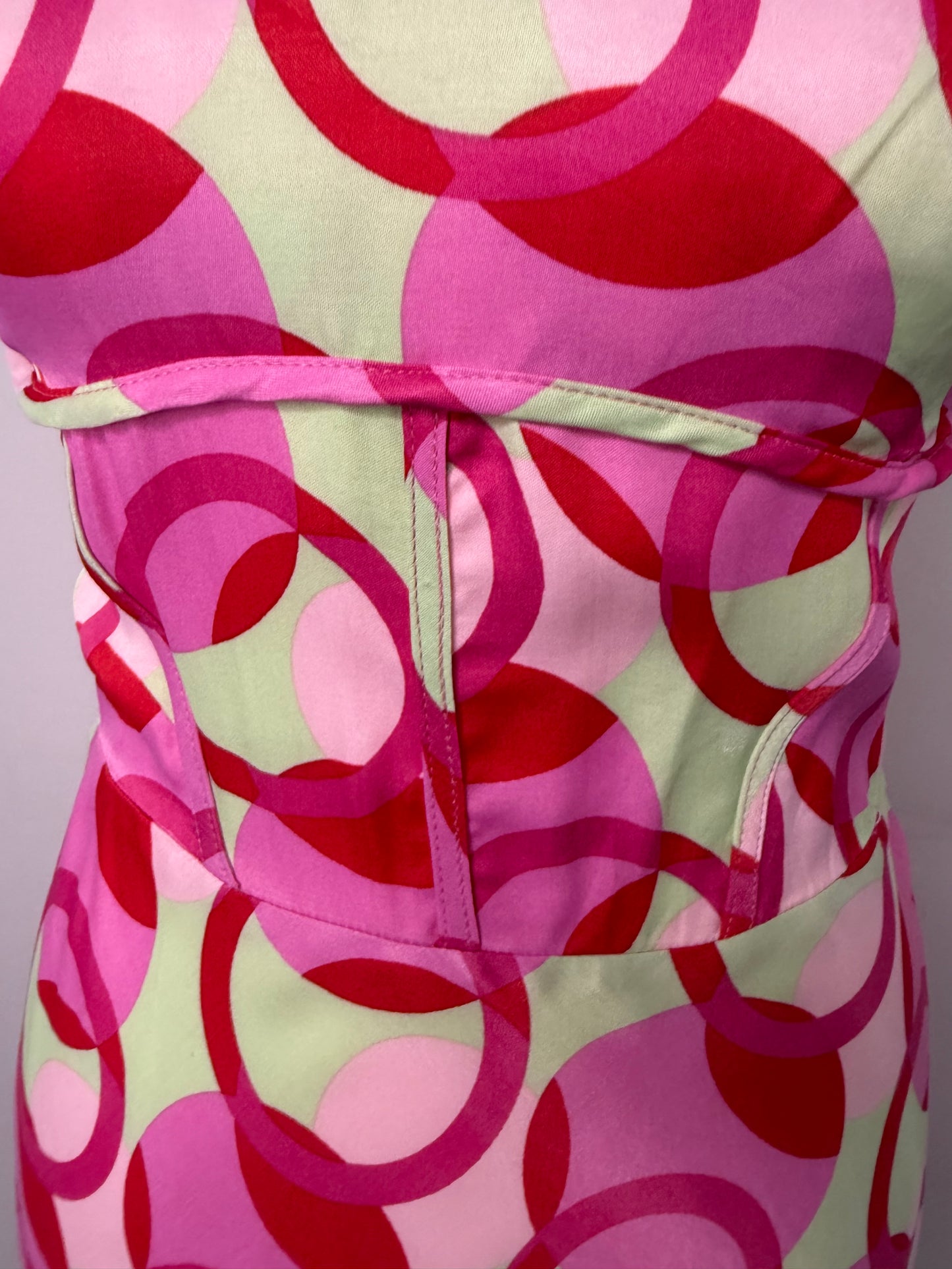 Zara Colour Block Mini Dress Size S