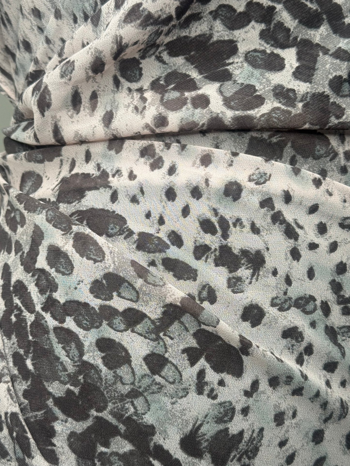 Guess Pink Leopard Print Dress Size UK 6