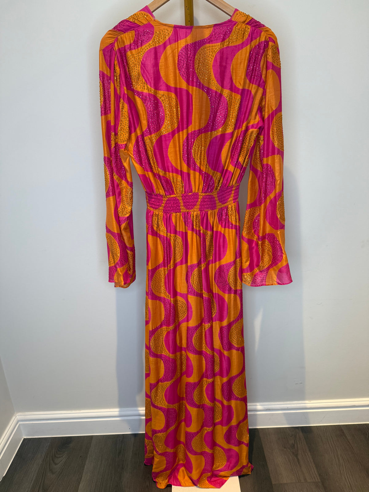 Sundress Enora Long Dress Amazonia Print Size M